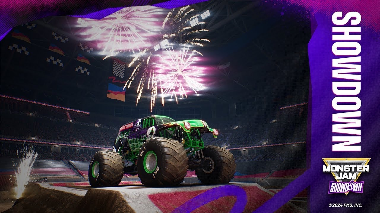 monster jam showdown gameplay clips freestyle head to head racing