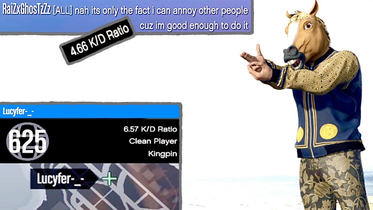 No matter how many Griefers are in the Session, GucciHorse will Clapp Everyone