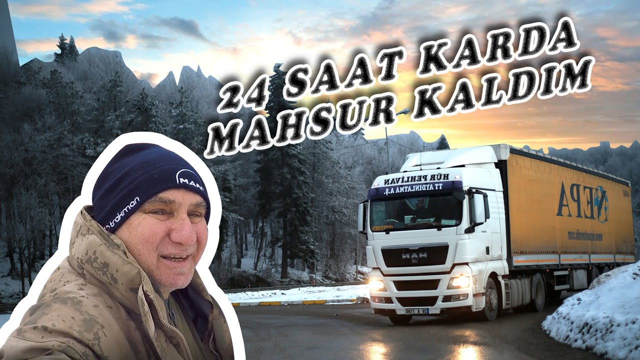 İSTANBUL KARA TESLİM OLDU ZOR BİR 24 SAAT GEÇİRDİM