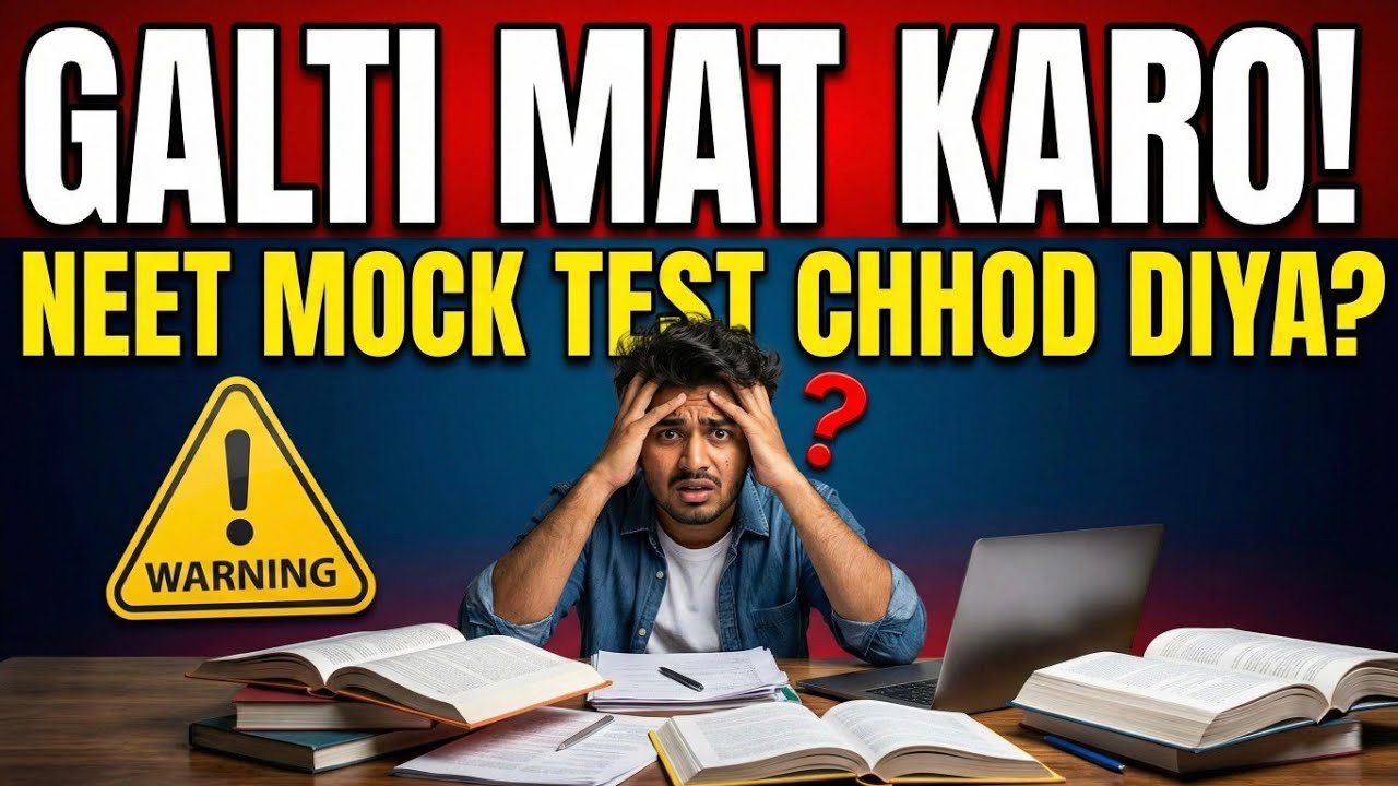 IS SKIPPING NEET MOCK TESTS REALLY OK! ?? 