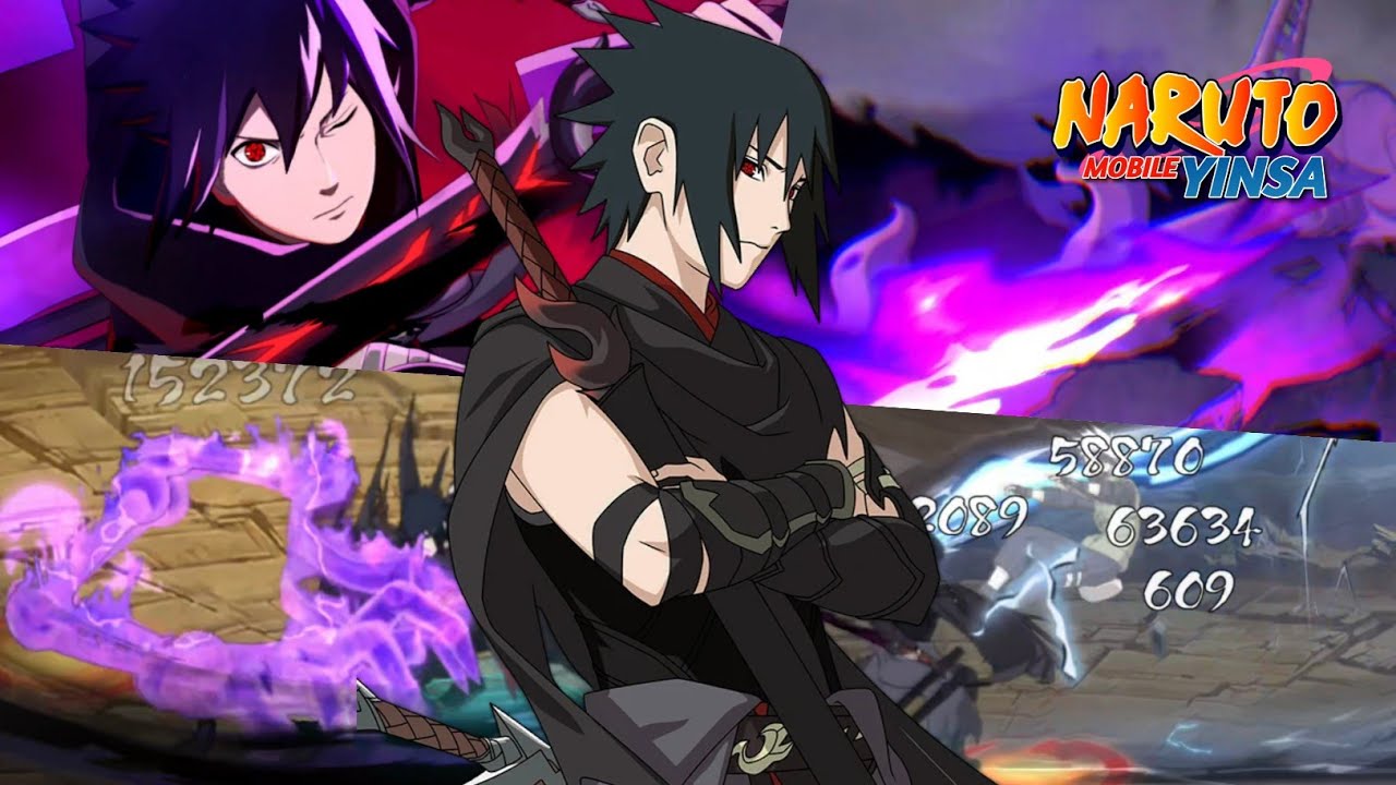 Sasuke Uchiha [ Jianghu ] Before Buffed! - PVP Gameplay | Naruto Mobile Fighter Tencent 