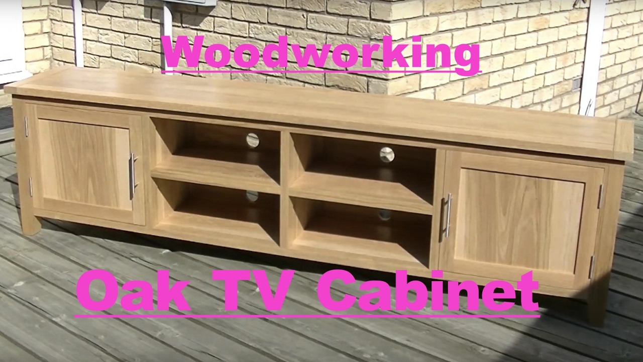 Oak TV Cabinet