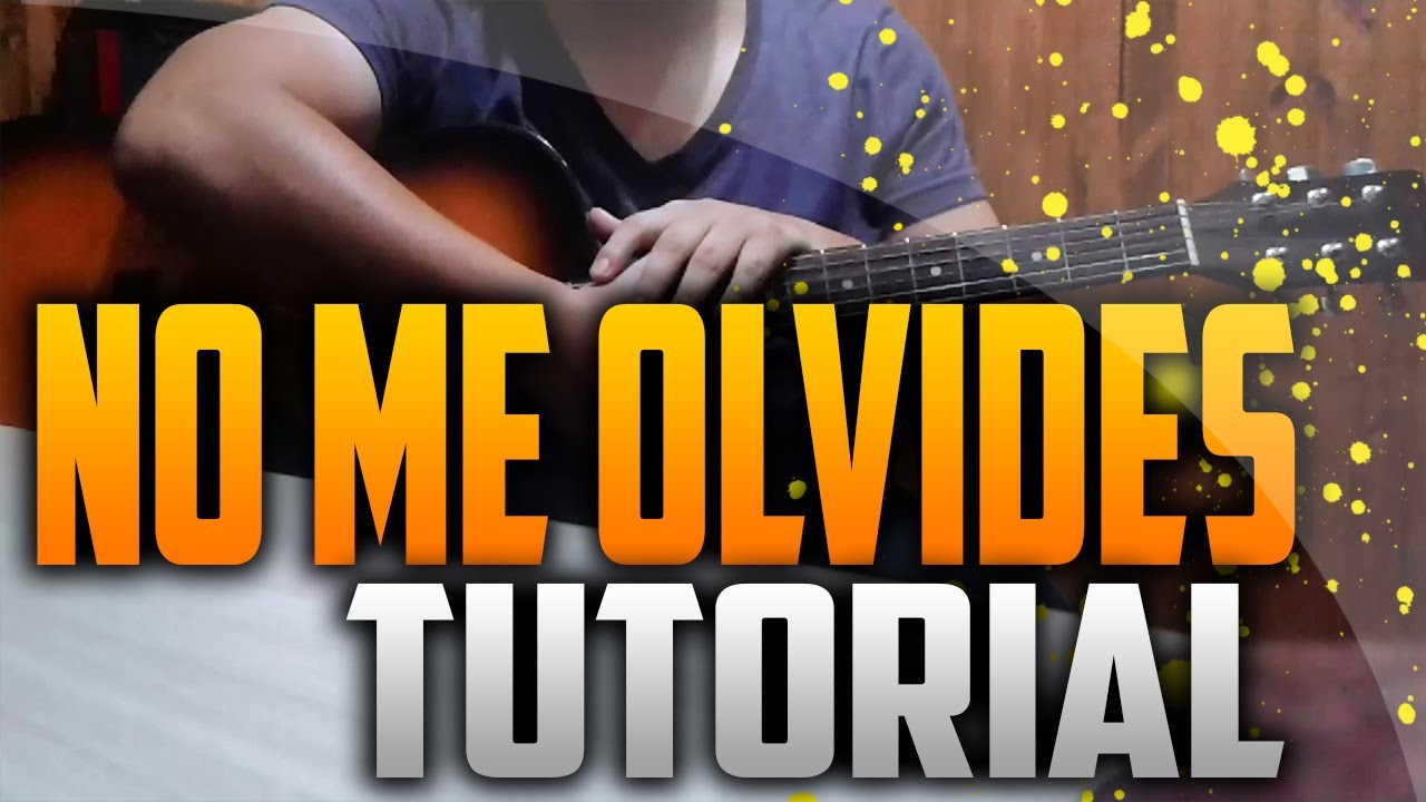 [TUTORIAL] Abel Pintos - No me olvides