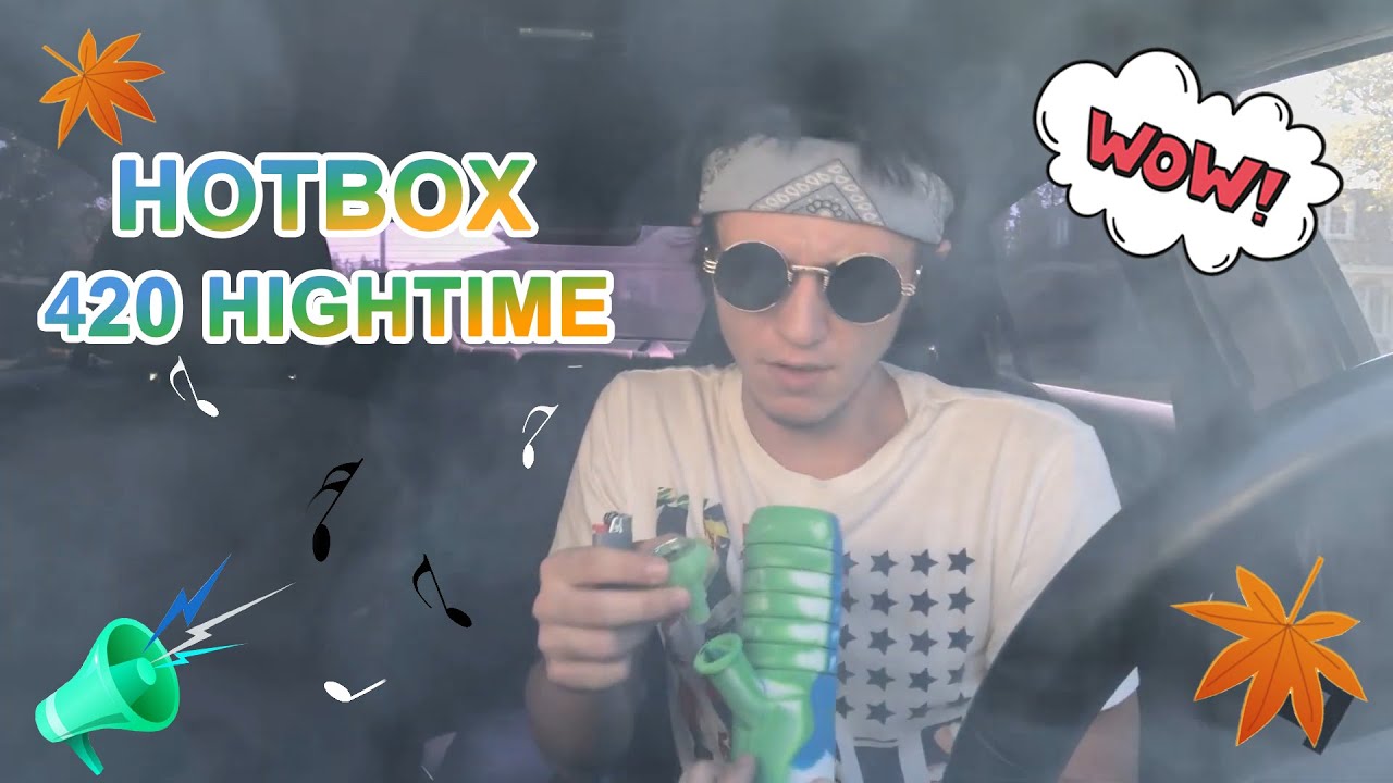HOTBOX 420 HIGHTIME WITH SPRINGER UNBREAKABLE PIPE