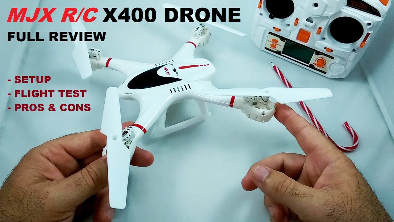 MJX X400 Mini QuadCopter Drone Review - [Setup, Flight Test, Pros and Cons]