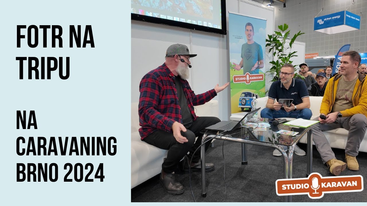 Pepa Vrtal - Fotr na tripu - beseda z Caravaning Brno 2024
