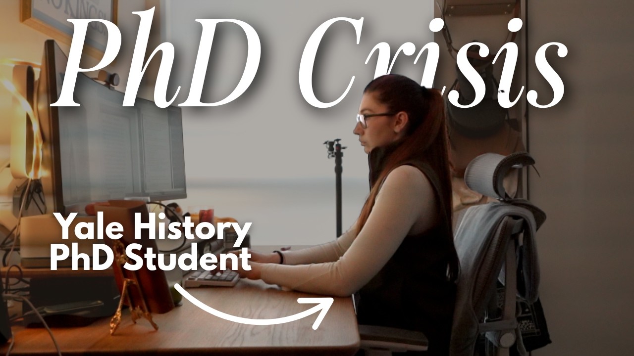 I deleted my entire PhD Dissertation 4 days before my deadline... (Yale History PhD Student Vlog)