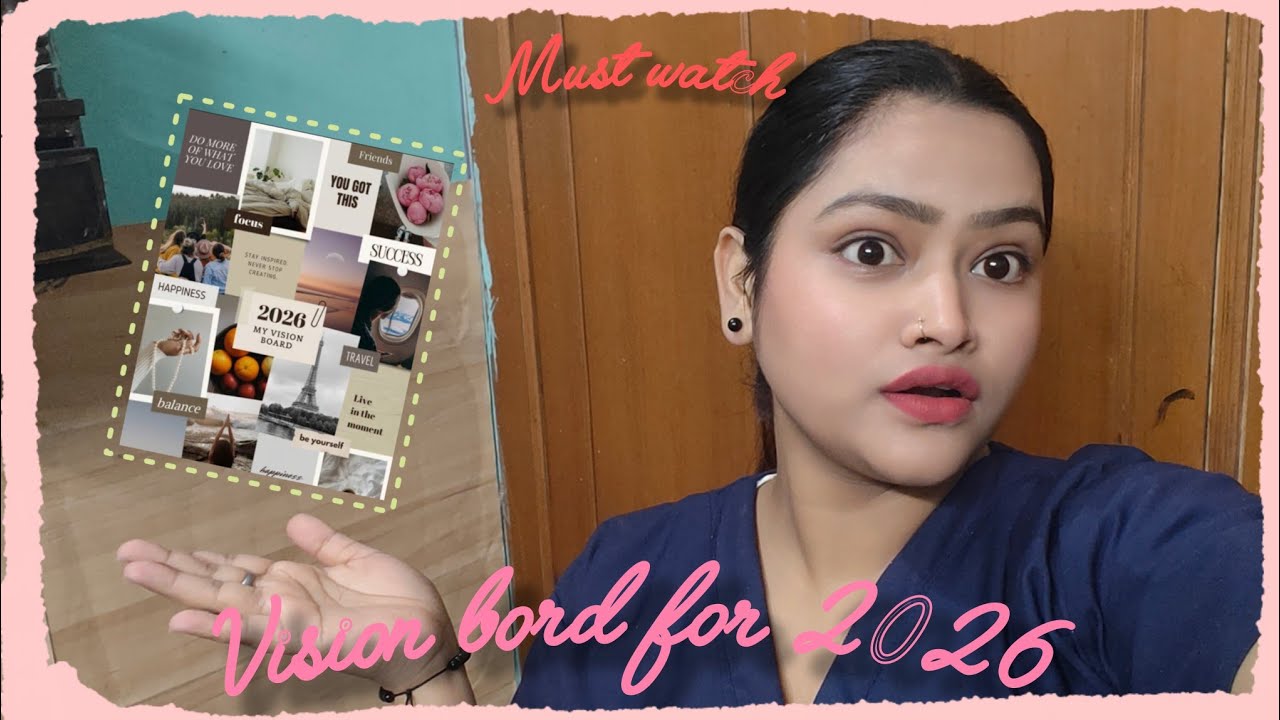 #Vision bord creation | Suman bhardwaj | resulation 2026 | #visionboard #vision #resulation #nurse