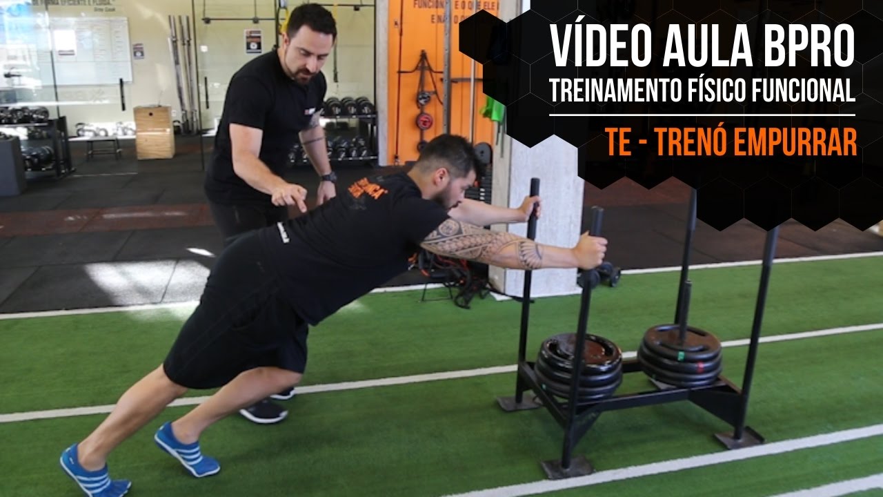 Aula 11 - Trenó Empurrar - Treinamento Físico Funcional