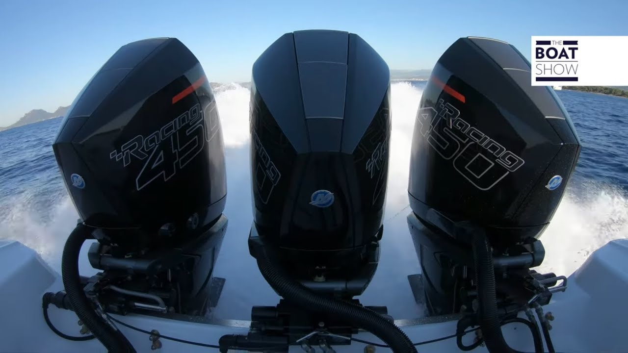 [ENG] MERCURY RACING VERADO 450 R - Outboard Engine Exclusive Review - The Boat Show