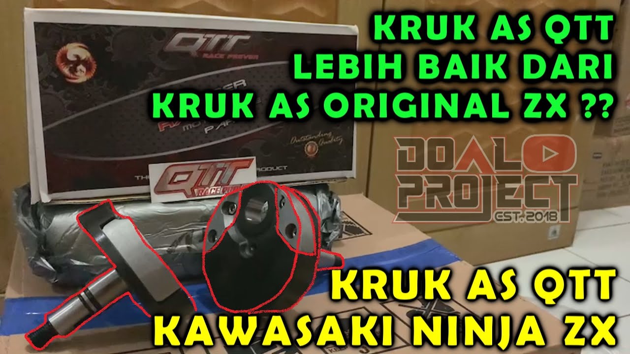 KRUK AS QTT UNTUK MOTOR KAWASAKI NINJA 150 RR