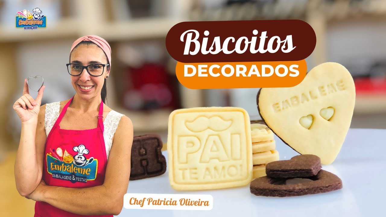 RECEITA DE BISCOITOS DECORADOS PARA VENDER | PASSO A PASSO COMPLETO