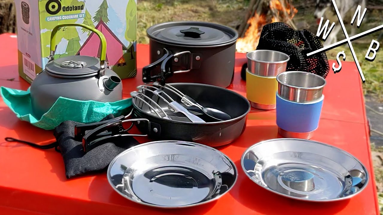 ODOLAND Portable Camping Cookware - Unboxing & Review