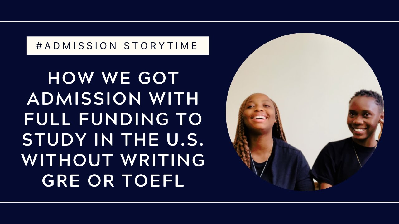 Study for free in USA | How we studied for free in the U.S. without TOEFL or GRE | Full funding