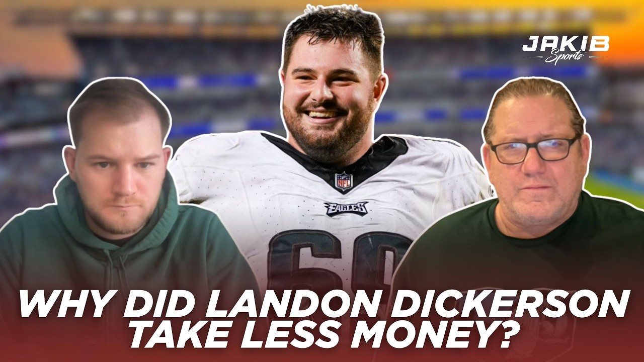 Zander Krause REACTS to Landon Dickerson Restructure & Jihaad Campbell Injury News
