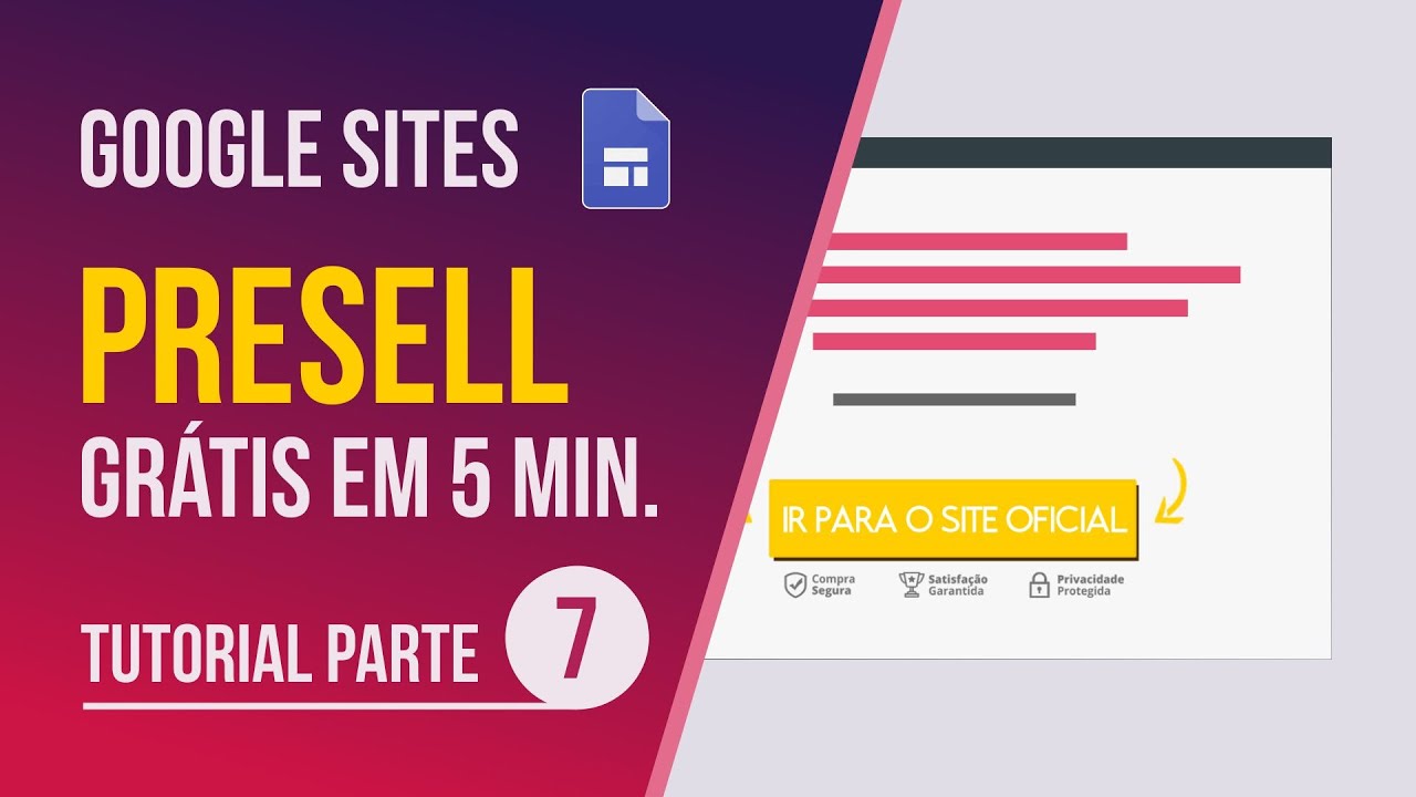 How to Create a Free Presell Page on Google Sites - Advertise Without Getting Blocked