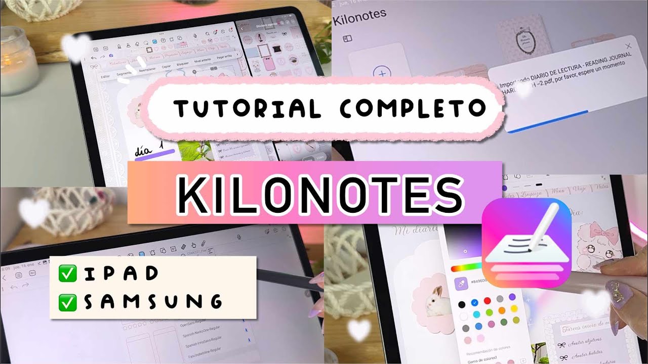 ✍️ KILONOTES: TUTORIAL COMPLETO | iPad, Samsung Galaxy Tab, iPhone y Android | HardPeach 🍑