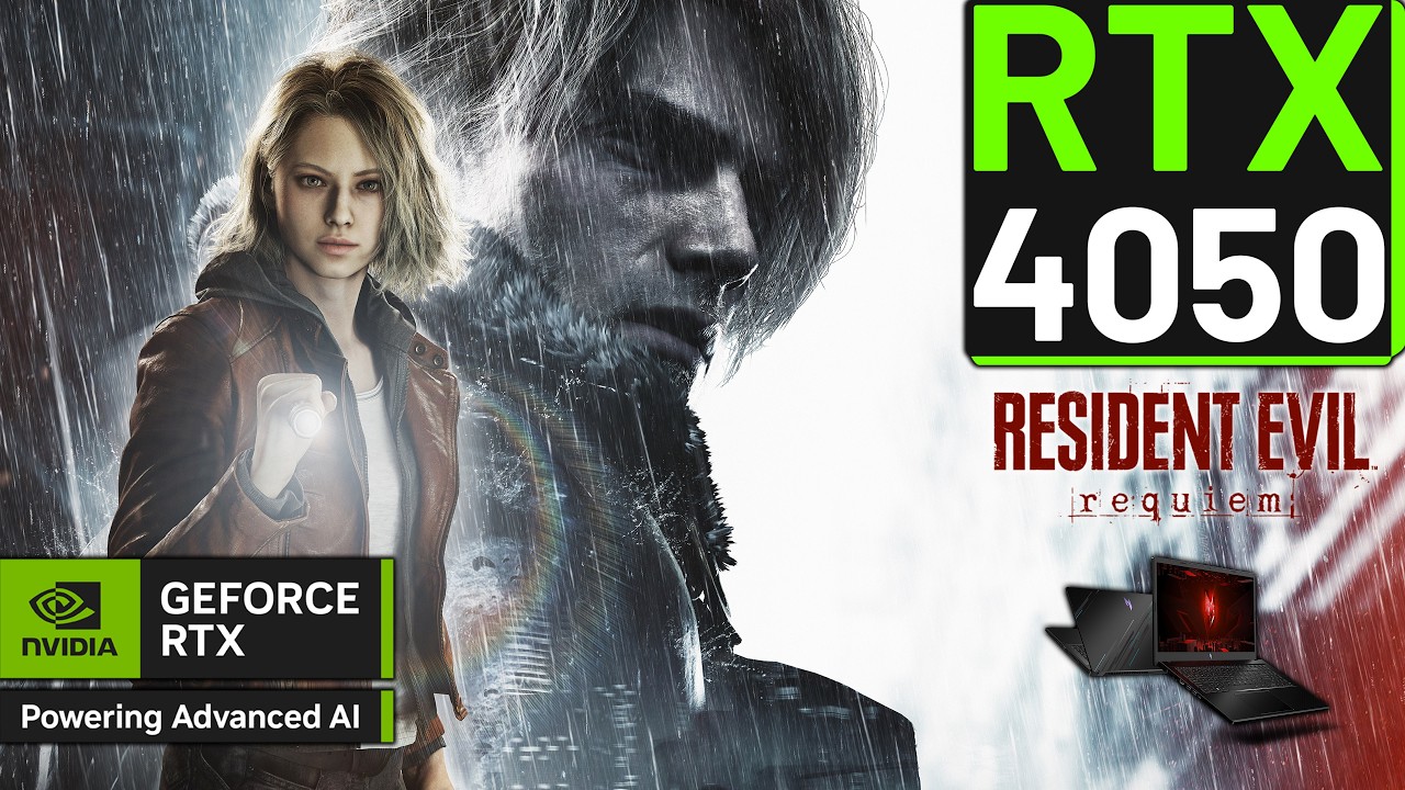 RTX 4050 + i5-13420H | Resident Evil Requiem - All Settings • 1080P