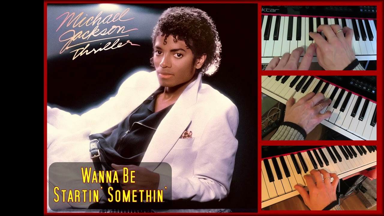 Wanna Be Startin’ Somethin’  - Michael Jackson - Instrumental with lyrics [subtitles] 1983