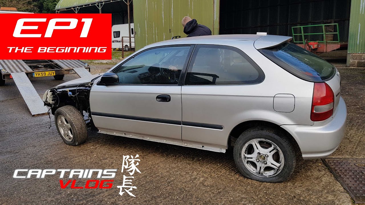 K Swap Honda Civic EJ9 Project - Episode 1 - Where it all started !