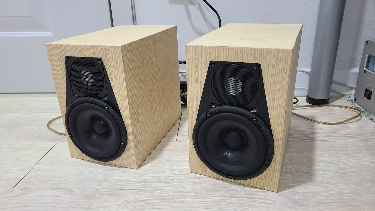 DIY active speaker (accuton C30 + scanspeak 8530)