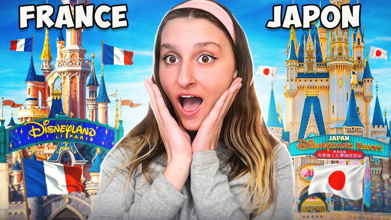 DISNEY FRANCE VS DISNEY JAPON 🇫🇷🇯🇵