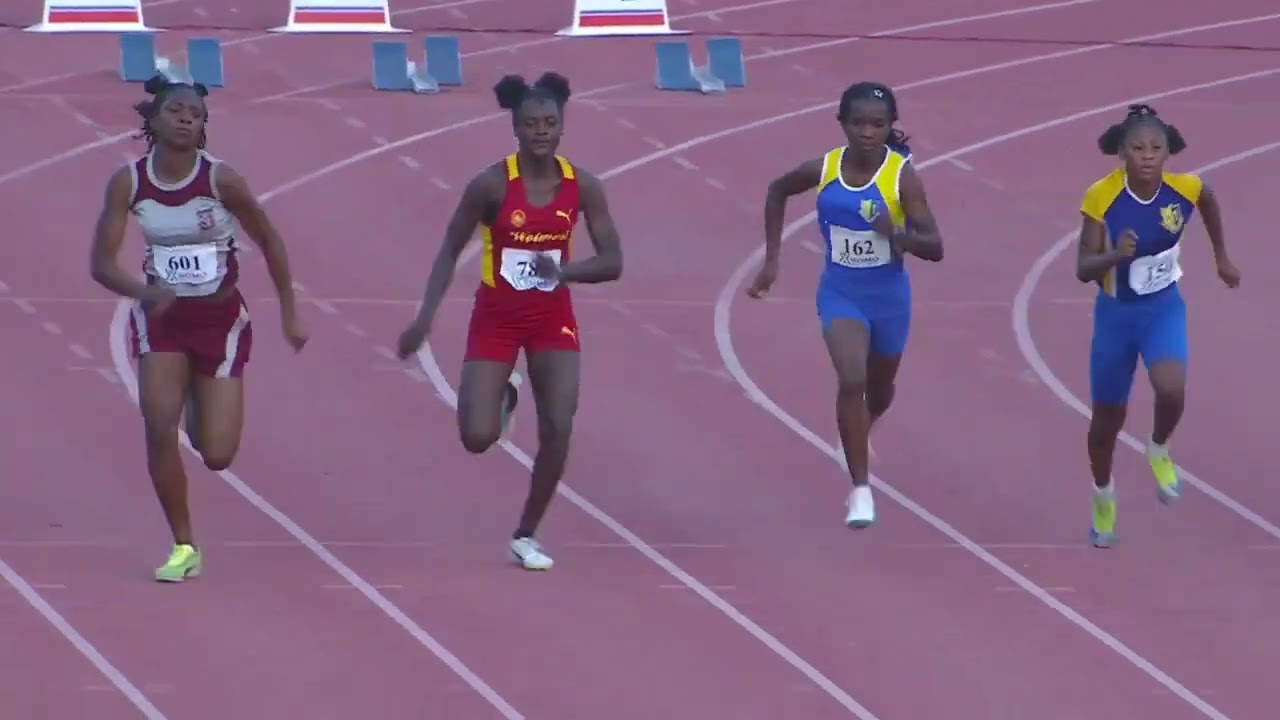 100m Final | Class 4 Girls | 2024 Anthrick Corporate Area Meet | SportsMax TV