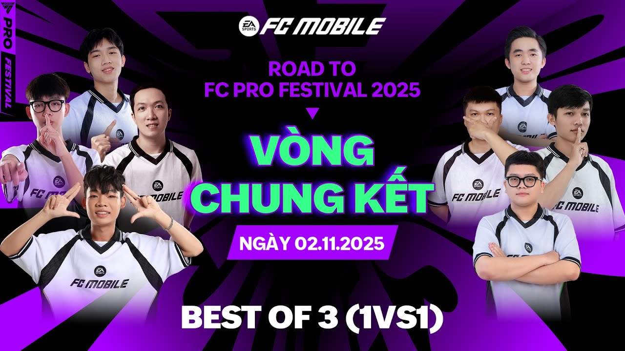 TRỰC TIẾP | ĐẠI DIỆN VIỆT NAM DẦN LỘ DIỆN | VÒNG CHUNG KẾT ROAD TO FC PRO FESTIVAL 2025