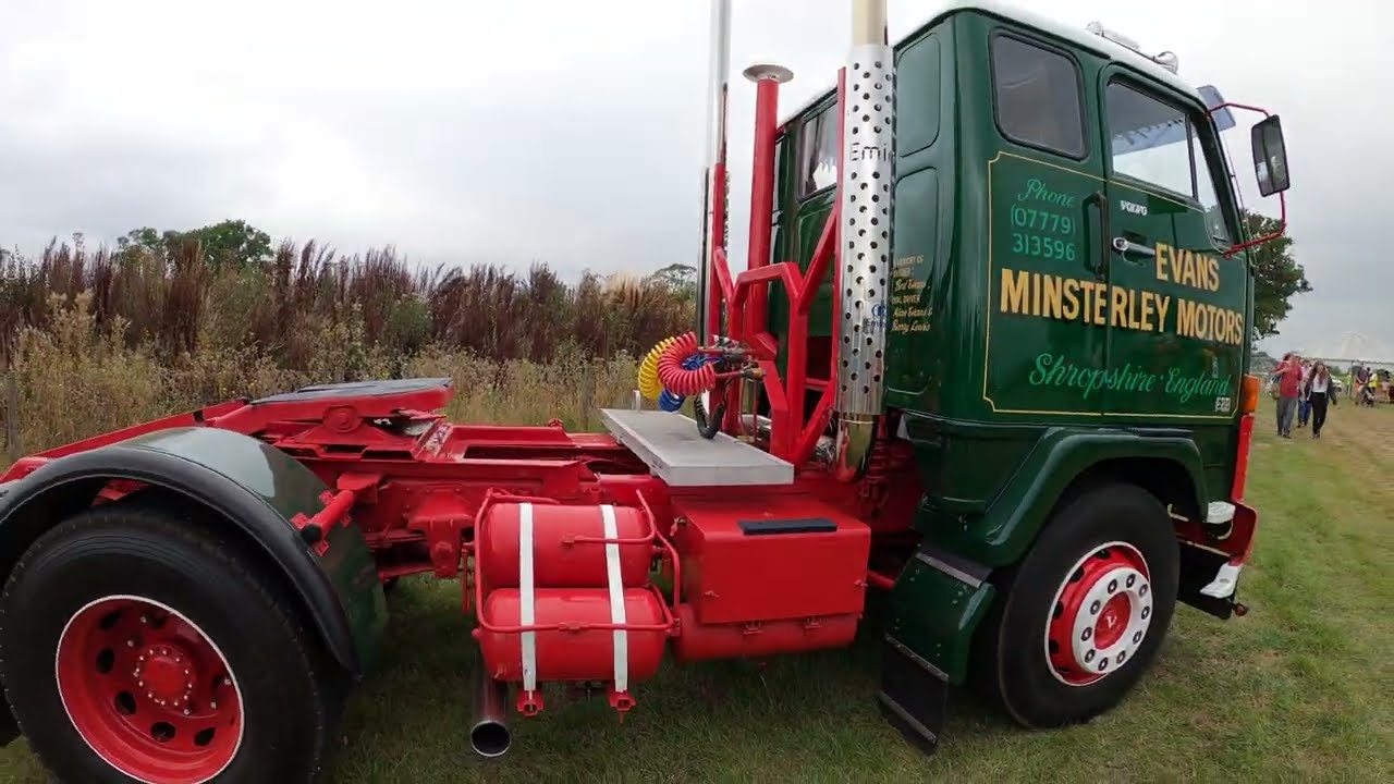 1975 Volvo F88 9.6 Litre 6-Cyl Diesel 2 Axle Artic Truck (280 HP) Minsterley Show 2025