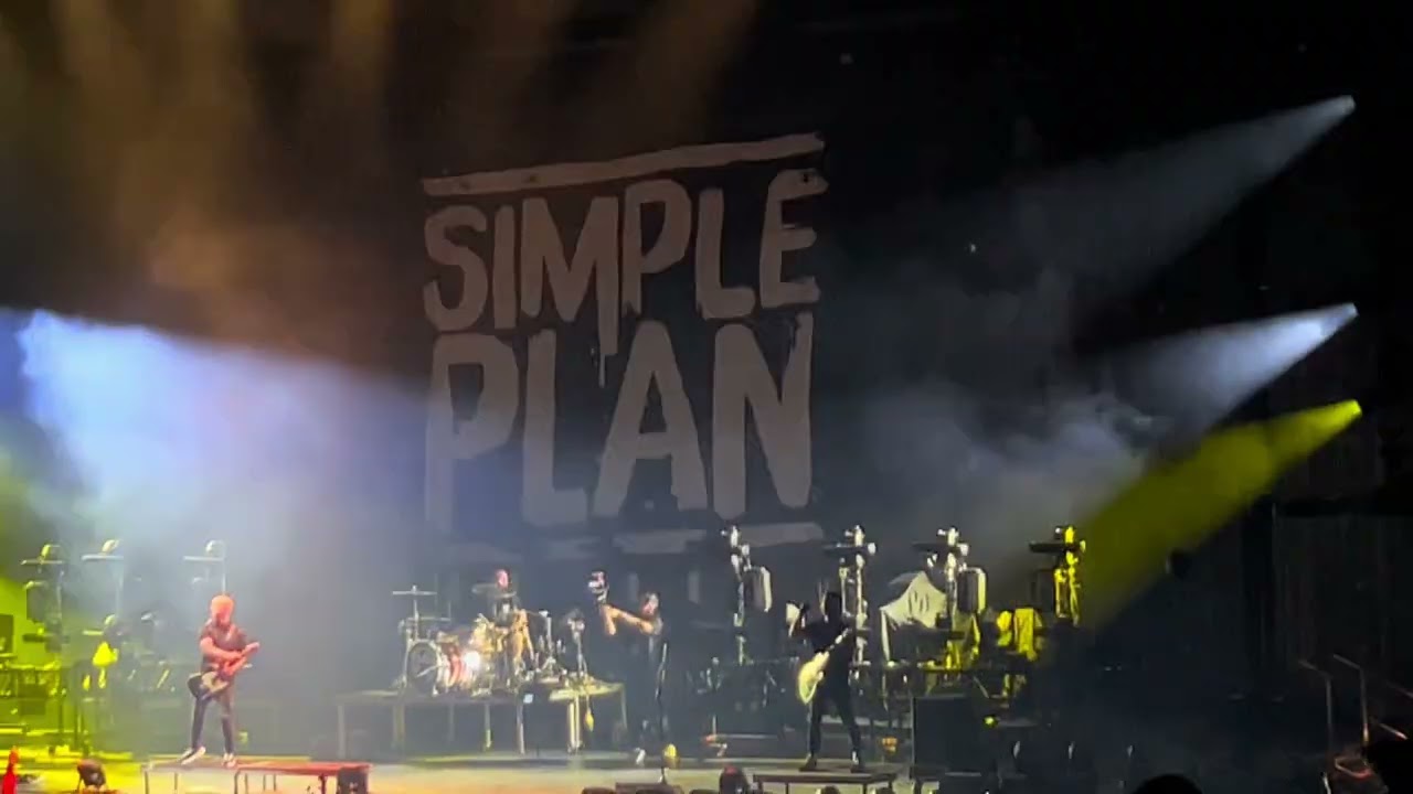 Simple Plan in Toronto Aug.12,2024