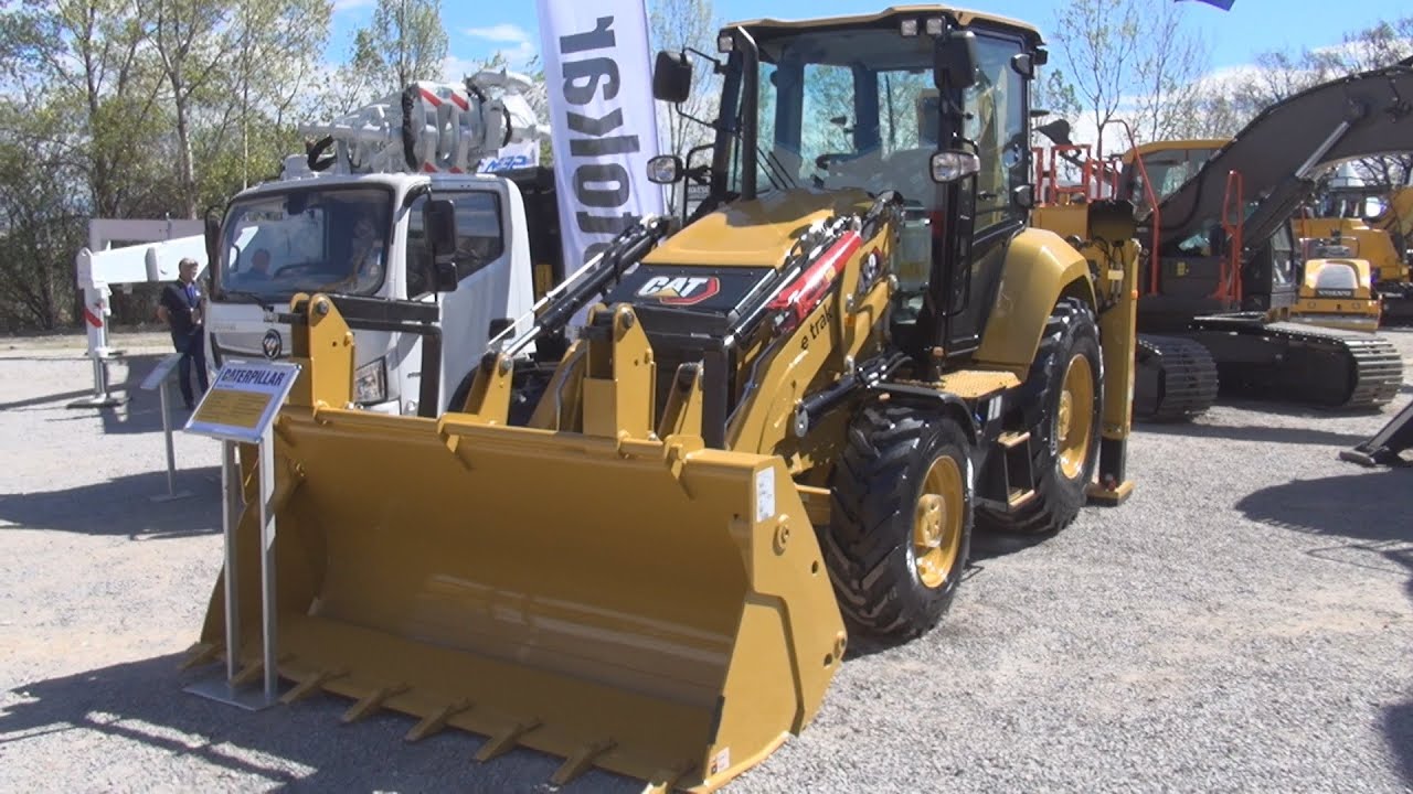 Cat Caterpillar 432 Side Shift Backhoe Loader (2024) Exterior and Interior