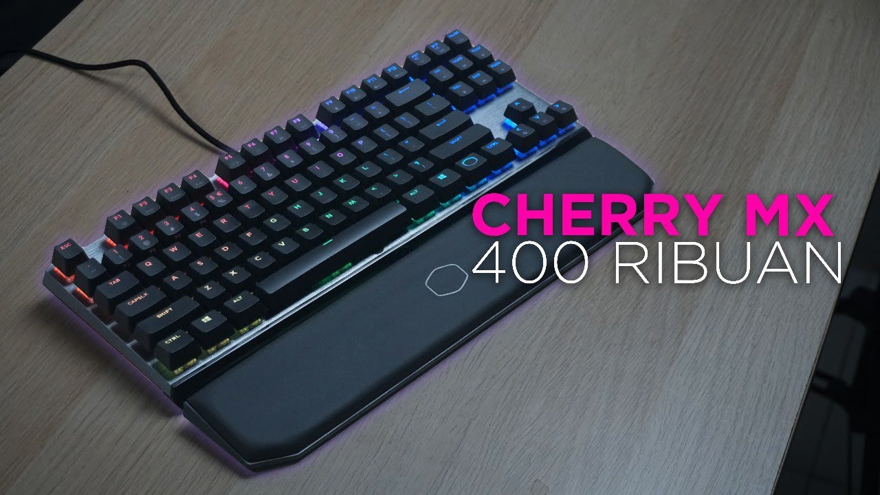 Cooler Master MK730 - TKL + Cherry MX + Wrist Rest