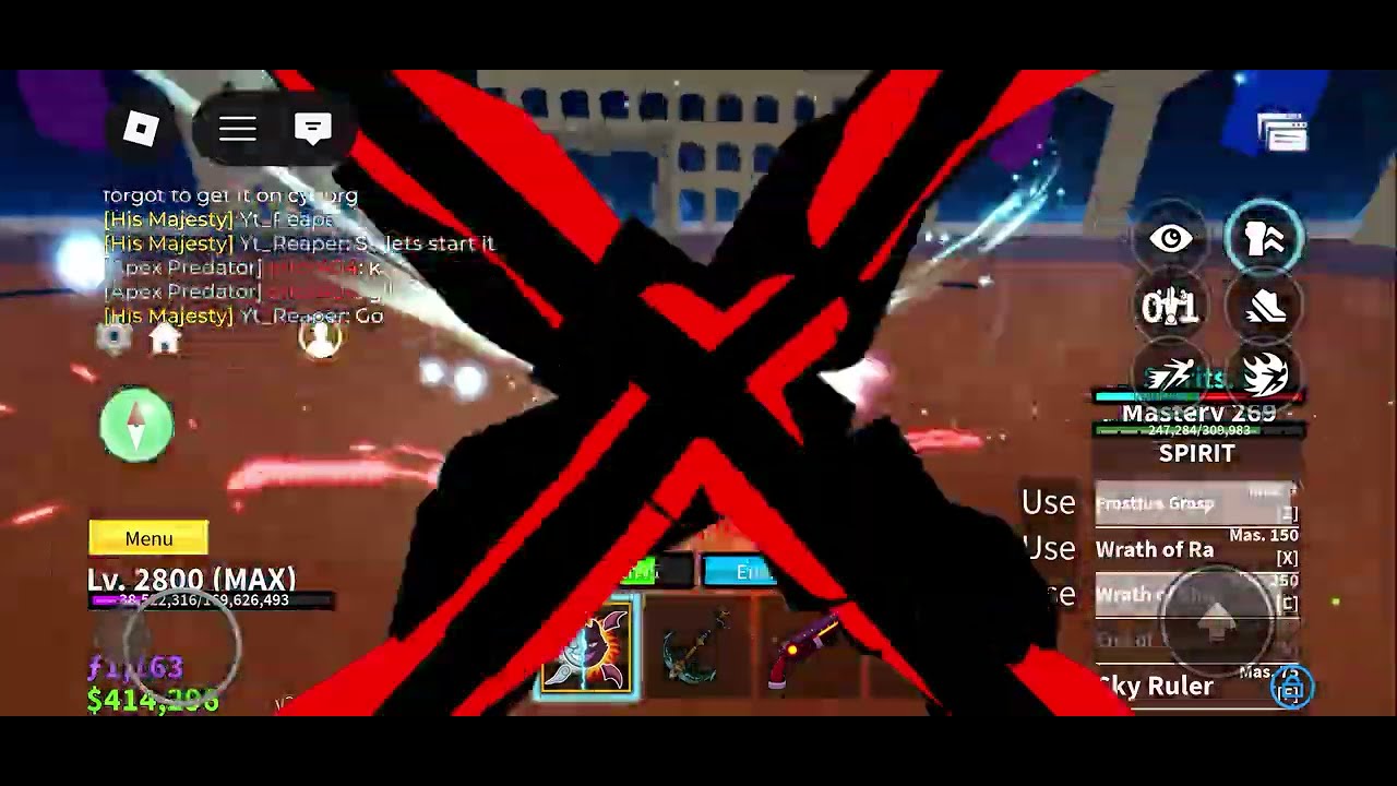 PvP with my friend error:watch in the end who wins…