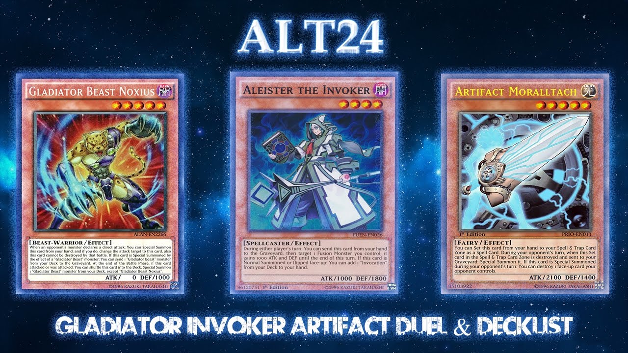 Gladiator Invoker Artifact Duel & Decklist