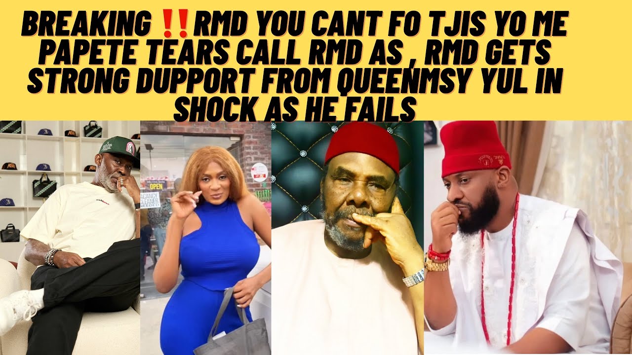 Breaking ‼️RMD u can’t do this to me, pAPete calls RMD in tears as he gets uk 🇬🇧 support from QMAY