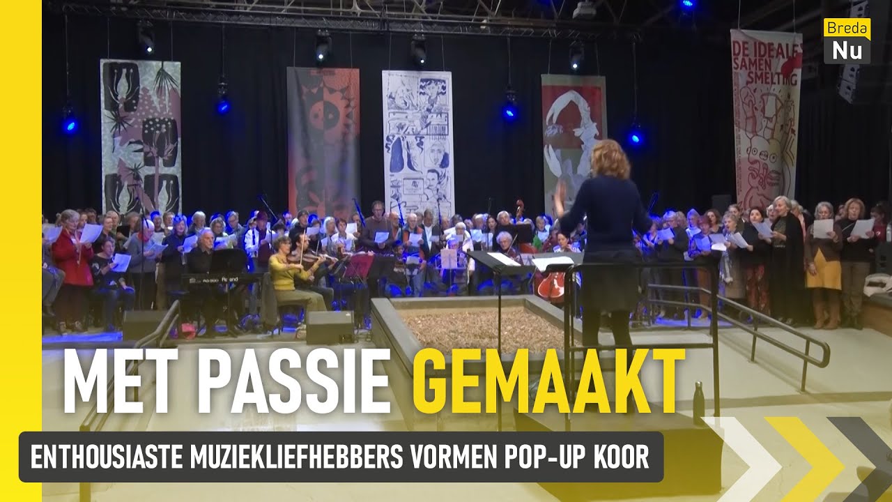 Enthousiaste muziekliefhebbers vormen pop-up koor bij Festival Parade Creatief | Met Passie Gemaakt