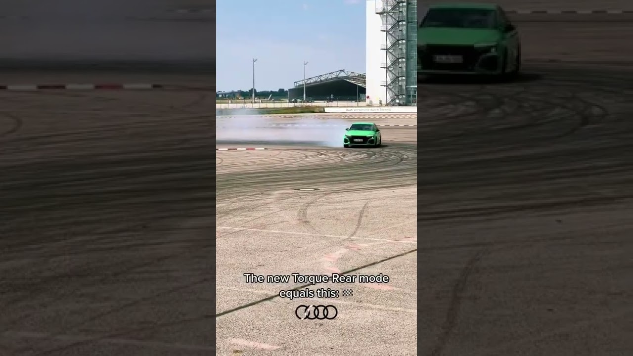 DRIFT MODE on the new RS3.            #shorts #audi