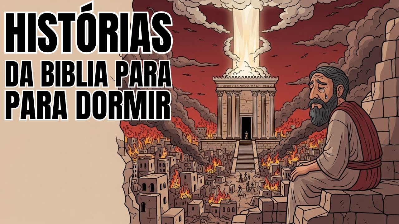 Histórias Da Bíblia Para Dormir | A TERRÍVEL QUEDA DE JERUSALÉM DOS HEBREUS