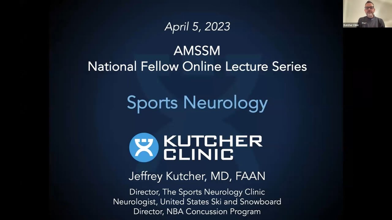 Sports Neurology (2023) | National Fellow Online Lecture Series