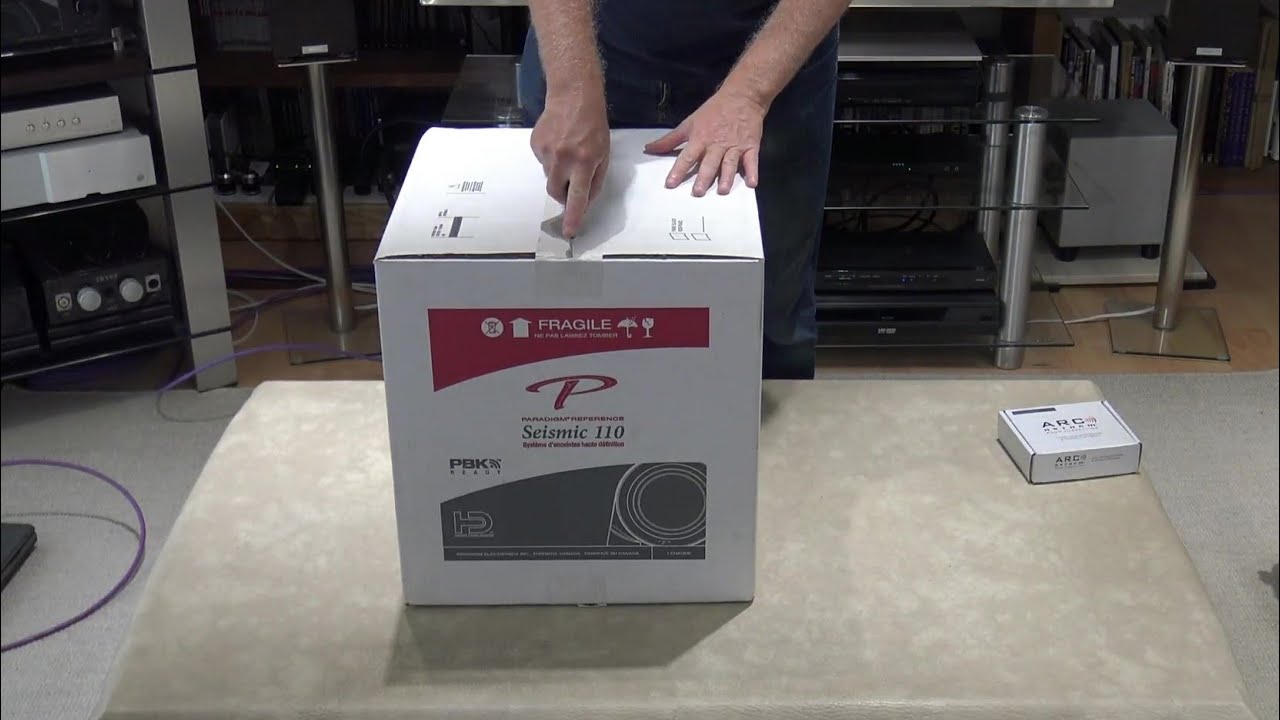 HCFR Paradigm SEISMIC 110 Unboxing
