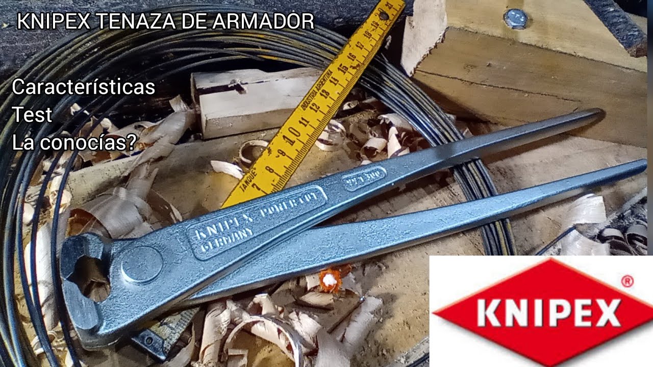 KNIPEX 9914300 testing. tenaza knipex