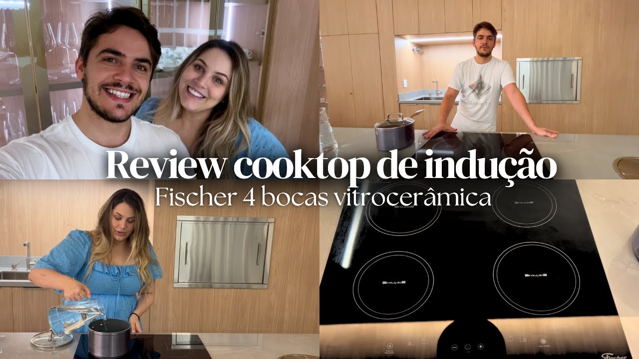 REVIEW: MEU COOKTOP DE INDUÇÃO FISHER 4 BOCAS TOUCH SCREEN VITROCERÂMICA 220, em 2 meses de uso