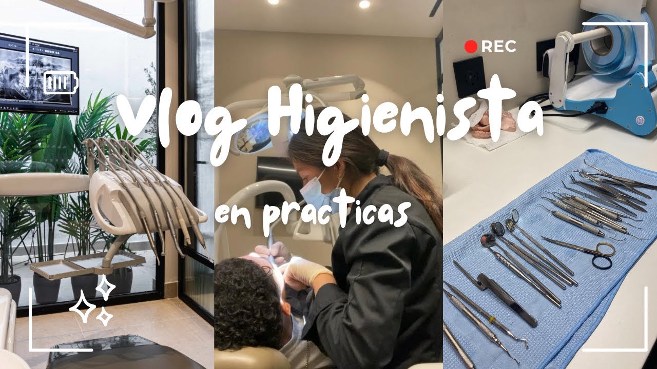 Un día conmigo en prácticas como higienistas dental 🦷🪥🥰