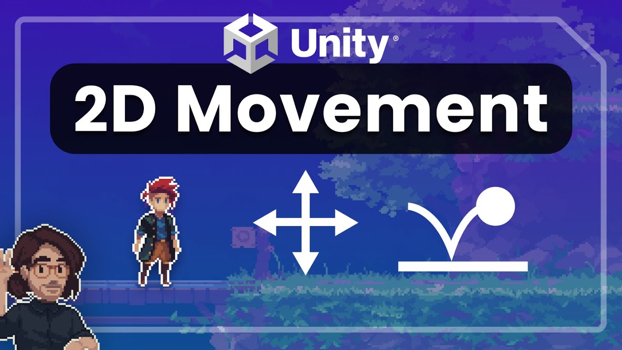 Класс кода — 2D-перемещение игрока в Unity