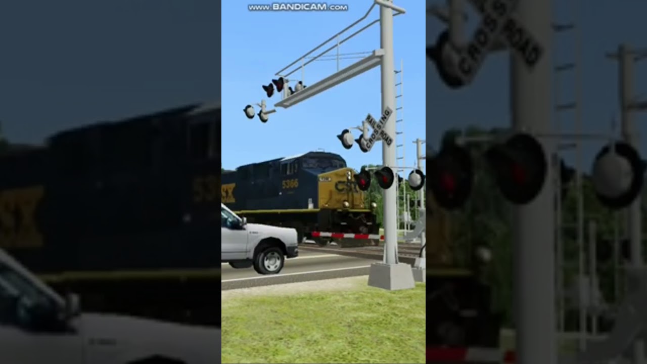 CSX 5366 lead southbound #broadway #trainsimulator #nickelodeon
