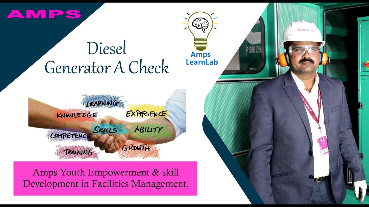Diesel Generator A Check | Amps Learn Lab