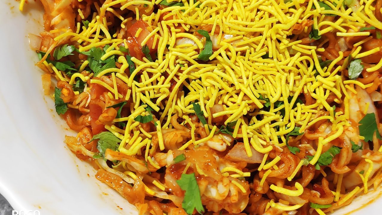 Crispy Crunchy Maggi Bhel Recipe | Maggi Bhel Recipe in Hindi | Quick Snacks Recipe