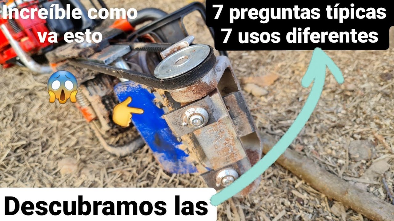La PELADORA para MOTOSIERRA