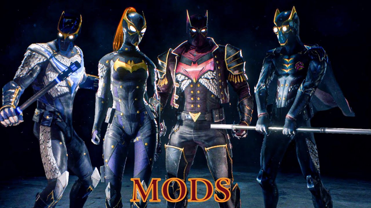 Arkham Episodes With Knights Court Of Owl Suit ups Be Like | Stealth & Freeflow Combat |Mods