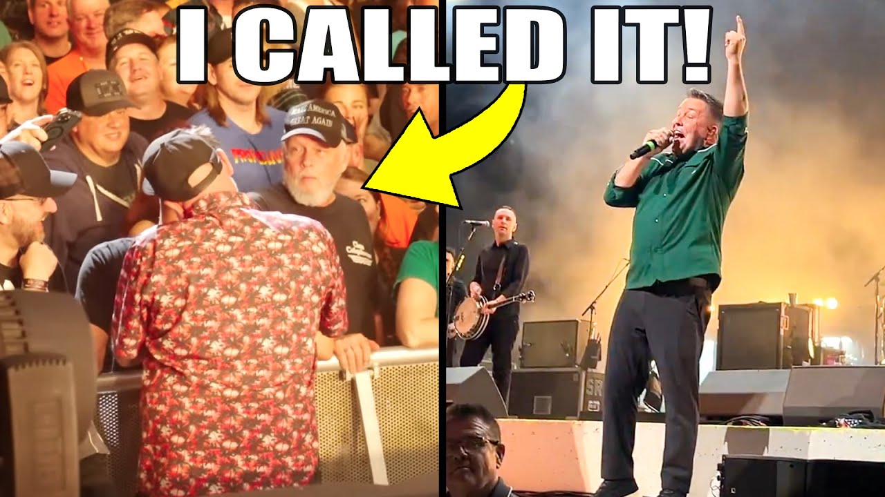 Crowd Goes WILD as Musician Calls MAGA Man's Bluff